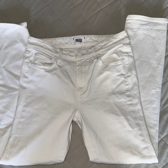 PAIGE Classic Ivory Denim - Picture 1 of 5